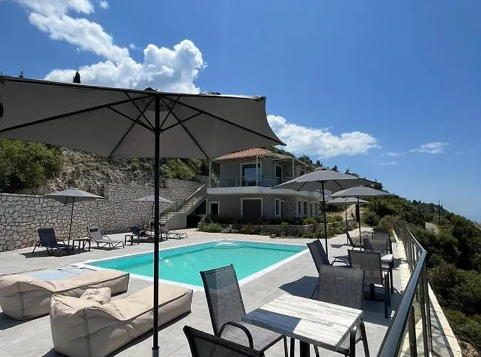 アパート Melikiron Luxury Áyios Nikítas